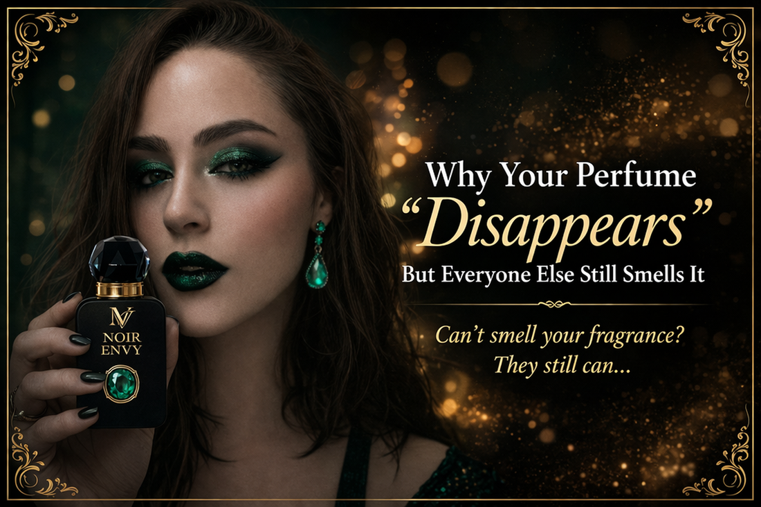 Why Your Perfume “Disappears” — But Everyone Else Still Smells It